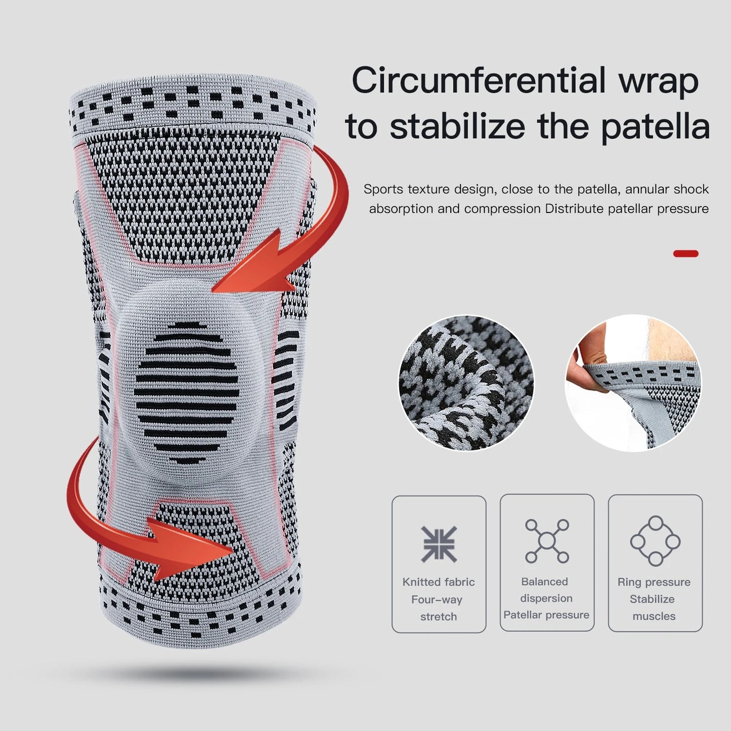 Full Knee Support Sleeve