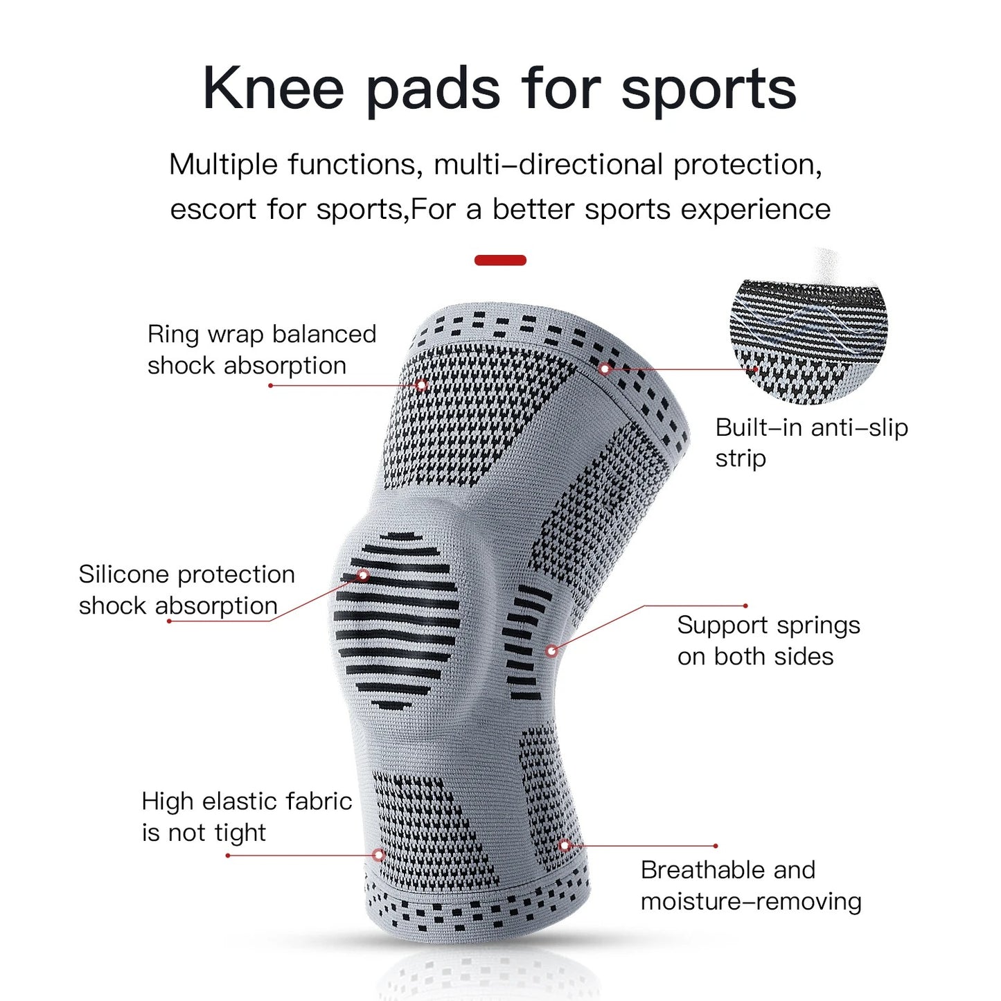 Full Knee Support Sleeve